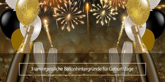 3 unvergessliche Ballonhintergründe für Geburtstage -  Lofaris Deutschland