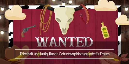 Fabelhaft und lustig: Runde Geburtstagshintergründe für Frauen - Lofaris Deutschland