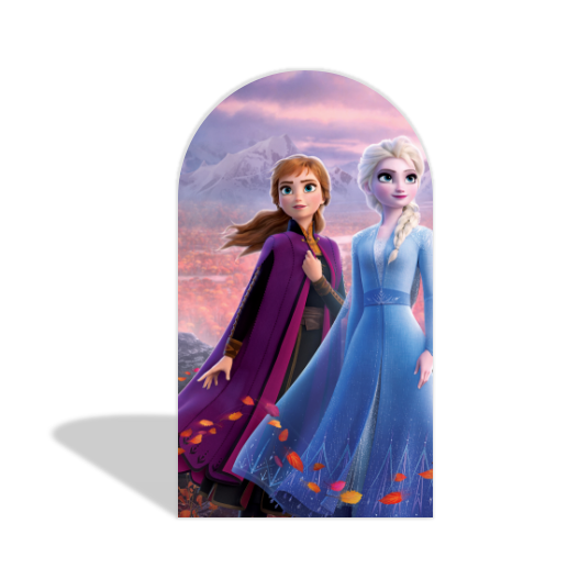 Frozen Eiskönigin Winter Schloss Thema Bogenhintergrund Abdeckung Elsa Geburtstag Deko