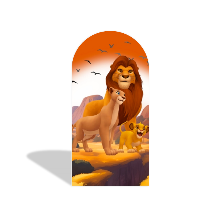 Lion King Birthday Baby Shower Party Bogenhintergrund Abdeckung Hakuna Matata Dschungel Deko