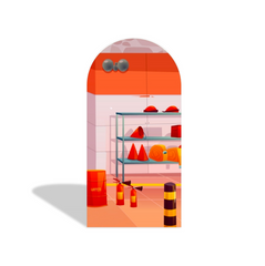 Fireman Firefighter Fire Truck Theme Bogenwand Abdeckung Feuerwehr Auto Held Jungen Party Deko