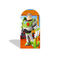 Toy Story Woody & Buzz Thema Chiara Bogenhintergrund Abdeckung Kindergeburtstag Party Deko