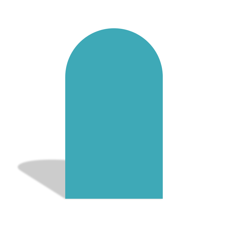 Turquoise Polka Dot Stripe Birthday Baby Shower Party Bogenwand Abdeckung Türkis Punkte Deko