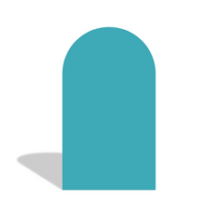 Turquoise Polka Dot Stripe Birthday Baby Shower Party Bogenwand Abdeckung Türkis Punkte Deko