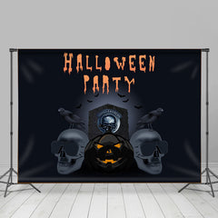 Schwarz Maske Söhne Von Anarchie Halloween Party Hintergrund