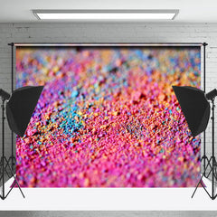 Bunt Pigment Granulat Textur Bokeh Hintergrund