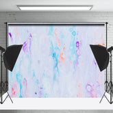 Bunt Blase Fantasie Marmor Textur Hintergrund