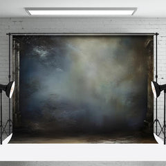 Vage Blau Alt Meister Wand Porträt Studio Hintergrund