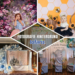 Sonnenschein Und Lavendel Frühling Thema Foto Hintergrund Für Porträt