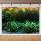 Lofaris Üppiger grüner Unterwasserlandschaft Fotohintergrund, für professionelle Aquarien-Fotografie und Natur-Dekoration