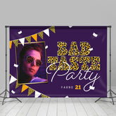 Brauch Lila Schlecht Schmecken 21.St Geburtstag Party Hintergrund