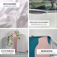 Pferd Boho Blumen Hölzern Bogen Hintergrund Bausatz für Hochzeit