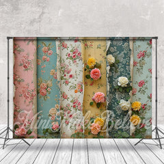 Gebrochen Hintergrund Blumen Dekoration Draussen Hintergrund