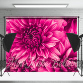Groß Heiß Rosa Blume Bußgeld Kunst Hintergrund Für Fotografie