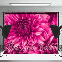 Groß Heiß Rosa Blume Bußgeld Kunst Hintergrund Für Fotografie