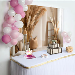 Lofaris Minimalistisches Boho Interieur Hintergrund Vasen