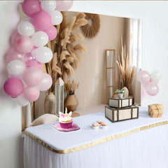 Lofaris Boho Wohnzimmer Hintergrund Korbdeko Pampasgras