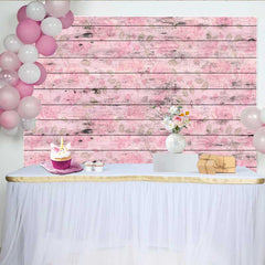 Lofaris Fotohintergrund Verblasstes Rosa Holz Blumen Aquarell Rosen