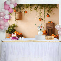 Lofaris Fotohintergrund Frühling Orangenhain Innenraum Ernte Mittelmeer