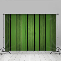 Lofaris St Patricks Day Hintergrund Rustikale Grüne Holzbretter Textur Party Deko