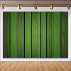 Lofaris St Patricks Day Hintergrund Rustikale Grüne Holzbretter Textur Party Deko