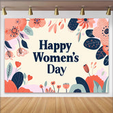 Lofaris Alles Gute zum Frauentag Kühne Illustration Blumen Hintergrund Bunt