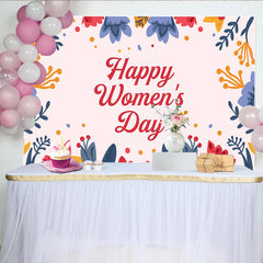 Lofaris Alles Gute zum Frauentag Bunter Blumenrahmen Hintergrund Feier Deko