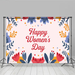 Lofaris Alles Gute zum Frauentag Bunter Blumenrahmen Hintergrund Feier Deko