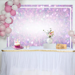 Lofaris Pastell Konfetti Rahmen Hintergrund Lila Rosa Weiche Textur