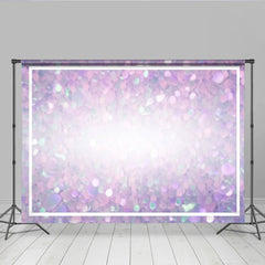 Lofaris Pastell Konfetti Rahmen Hintergrund Lila Rosa Weiche Textur