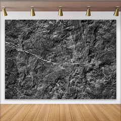 Lofaris Schwarze Felswand Hintergrund Schieferstein Textur Fotografie