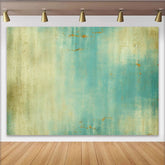 Türkis Oxidiertes Metall Textur Hintergrund Rostig Abstrakt Grunge Kunst Porträt