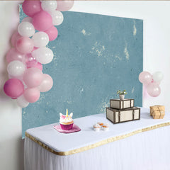 Taubenblau Zerkratzte Textur Hintergrund Abstrakte Gemalte Wand Porträt Studio