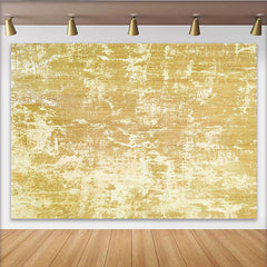 Abblätternde Gelbe Farbe Textur Hintergrund Verwittertes Abstraktes Holz Kunst Porträt