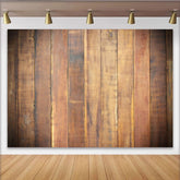 Rustikale Braune Holzdielen Hintergrund Vintage Holzbrett Textur Porträt Studio