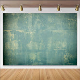Vintage Abstrakte Grüne Textur Hintergrund Grunge Wand Porträt Profi Studio