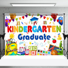 Farben Studie Sachen Schleife Weiß Abschluss Hintergrund