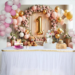 Lofaris Wild One Safari Ballongirlande Geburtstag Hintergrund Dschungel Tier Wald Jungen
