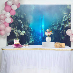Lofaris Taucher Unterwassergraben Hintergrund Tiefsee Marine Abenteuer Party Dekoration