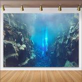 Lofaris Taucher Unterwassergraben Hintergrund Tiefsee Marine Abenteuer Party Dekoration