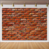 Lofaris Realistischer roter Ziegelwand-Hintergrund, für Partys und Fotoshootings, robuste und vielseitige Fotokulisse