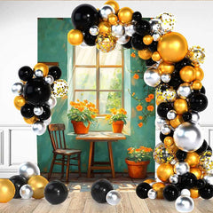 Lofaris Kunstvolles Petrol Wand Hintergrund Fenster Holzstuhl