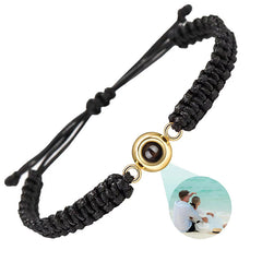 Personalisiert Projektion Handgefertigt Geflochten Seil Armband