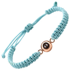 Personalisiert Projektion Handgefertigt Geflochten Seil Armband
