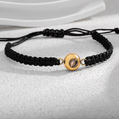 Personalisiert Projektion Handgefertigt Geflochten Seil Armband