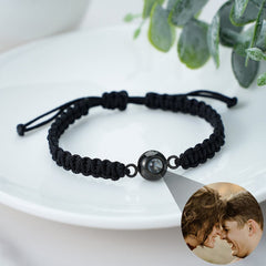 Personalisiert Projektion Handgefertigt Geflochten Seil Armband