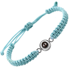 Personalisiert Projektion Handgefertigt Geflochten Seil Armband