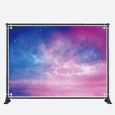 Bunt Galaxis Stern Wolken Himmel Bußgeld Kunst Hintergrund