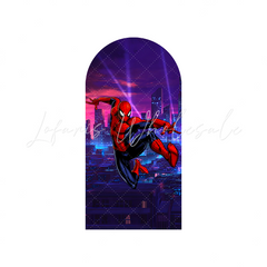 Avenger Super Hero Thema Comic Happy Birthday Bogenwand Stoffbezug Jungen Party Deko