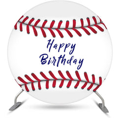 Baseball Sport Runden Geburtstag Hintergrund Für Junge
